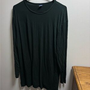Old Navy Women's Long Sleeve Tunic Top - Dark Green